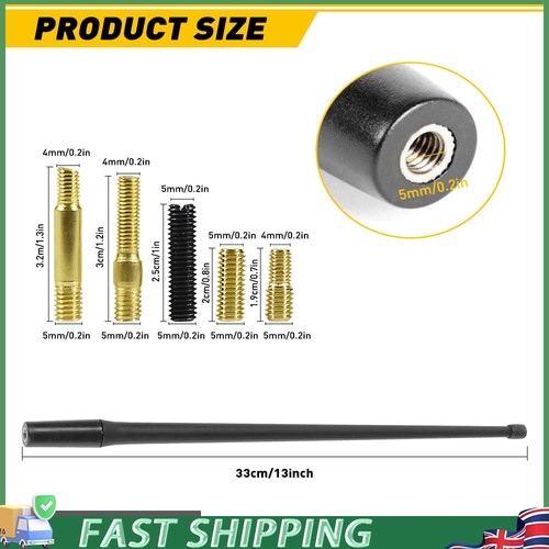Flexible rubber antenna - 13",