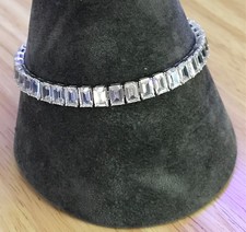 Diamonique tennis bracelet - diamonique,