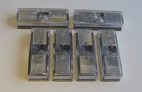 Clear front marker light - front,
