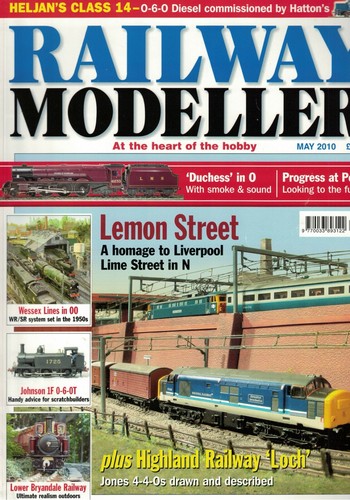 Railway modeller magazine 2010 - magazine,