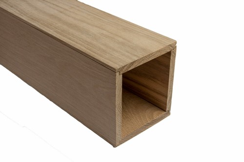 Stair newel post cladding - stair,