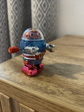 TOMY WIND UP RASCAL VINTAGE ROBOT WORKS GREAT CONDITION (RARE COLOR-WAY) B5