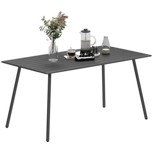 Outsunny garden dining table - outsunny,