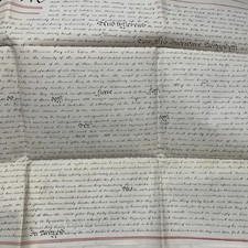 1836 Georgian Indenture surrender mortgage Newsom Field (Bridlington; Middlesex)