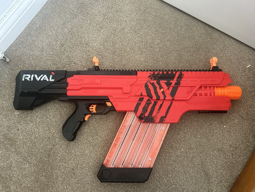 Nerf rival spring powered soft - nerf,