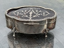 Antique Silver Box Mappin And