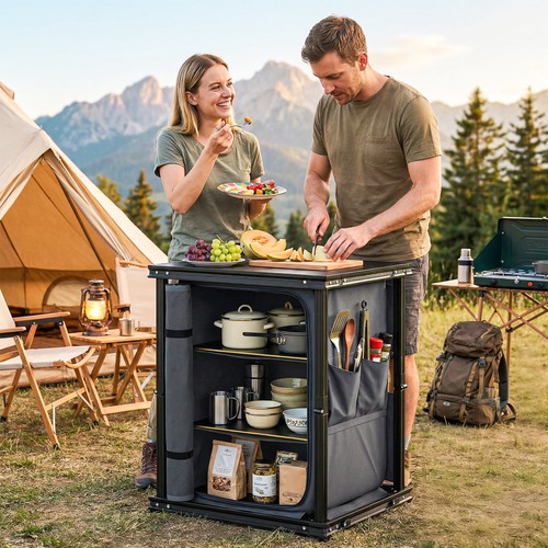 Camping cupboards folding - cupboards,,