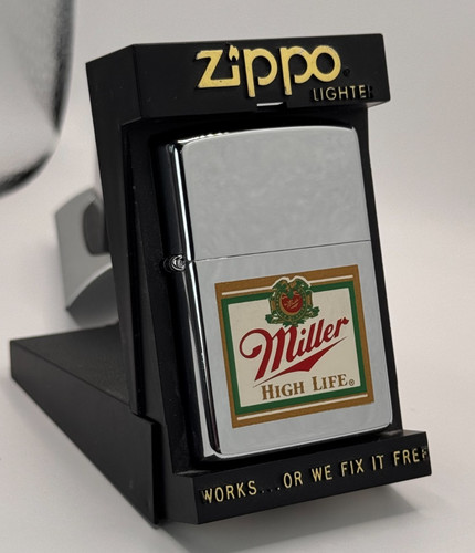 Genuine zippo lighter miller - lighter,