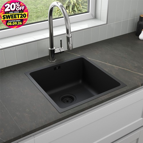 Grey inset kitchen sink - grey,