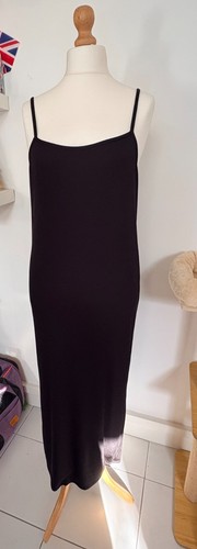 Monki black ribbed cami maxi - monki,