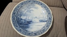 Boch Delft Blue Canal Scene