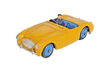 Dinky Toys 109 Austin-Healey 100 Vintage Diecast Car Yellow Color Body Spares.