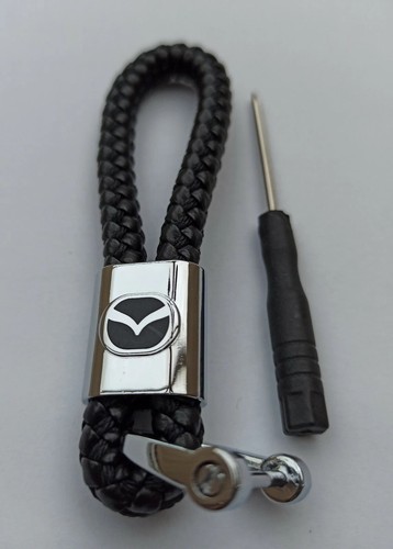 Mazda black braided leather - mazda,