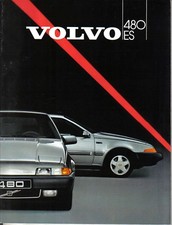 Volvo 480 ES 1986 Original French Market Sales Brochure Pub. ASP/CAR BV 2514-86
