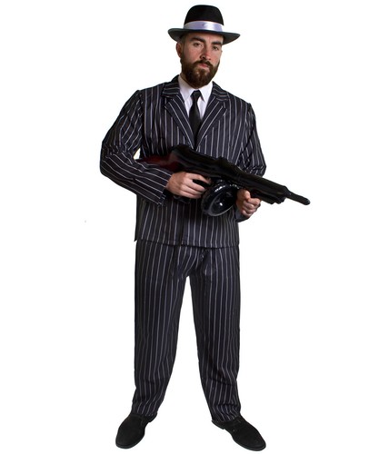 Mens gangster costume hat - mens,