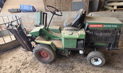 Ransomes motor 213d ride - 213d, ride-on