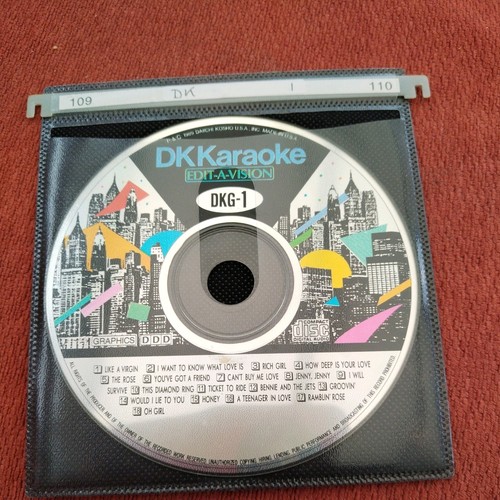 Rare original karaoke disc - rare,