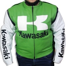KAWASAKI GREEN AND WHITE