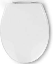 Soft Close Toilet Seat Standard O Shape Quick Release for Easy Clean Top Fixing