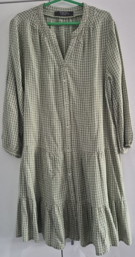 Primark checked green dress - primark,