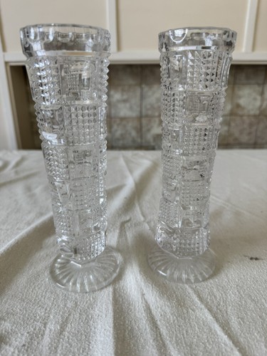 Hand cut lead crystal footed - lead,