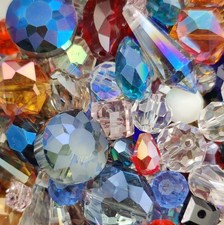 Mixed cut glass crystal - mixed,
