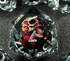 🔥 DND Skull Woven Moving