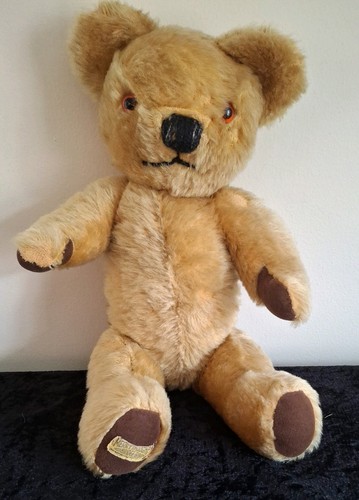 Merrythought teddy bear 1960s - bear,