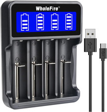 4 Slot Smart Battery Charger -