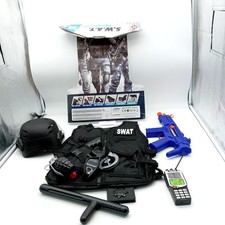 Kids SWAT Police Officer Costume Special Forces Pretend Role Play Outfit Toy Set