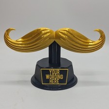 Personalised Moustache Trophy