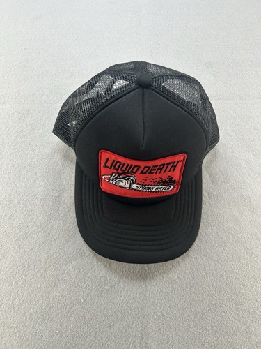 Liquid death trucker hat cap - death,