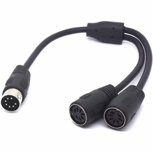 Pin din female stereo - din,