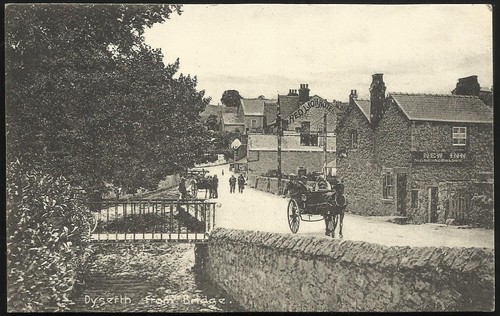 Dyserth from bridge new inn - new, inn.