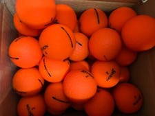 24  48 SRIXON SOFT FEEL BRITE ORANGE PEARL  A GRADE LAKE GOLF BALLS