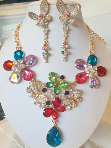 Mixed color diamante crystal - mixed,