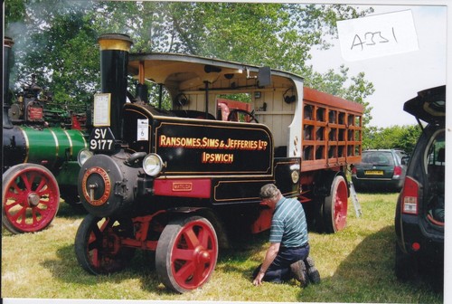 Steam engine ransomes sims - steam, ransomes,