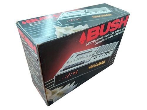 Bush 6680 clock radio digital - bush,