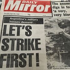 Mirror 1982 The Krays Ronnie Kray. Sheila Ferguson. Ozzy Osbourne Black Sabbath