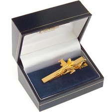 F/A 18 Hornet Tiebar 22 Carat Gold Plate 