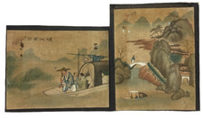 Antique chinese landscape - chinese,