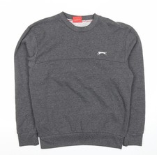 Slazenger Men's Grey Crew Neck