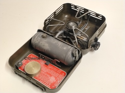 Vintage military camping - vintage, stove