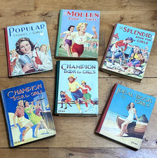 6 Vintage Children's Annuals