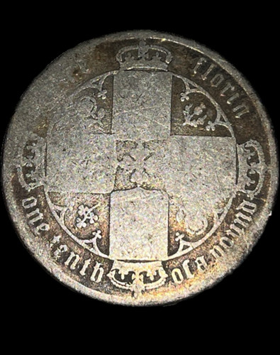 1868 queen victoria silver - 1868,