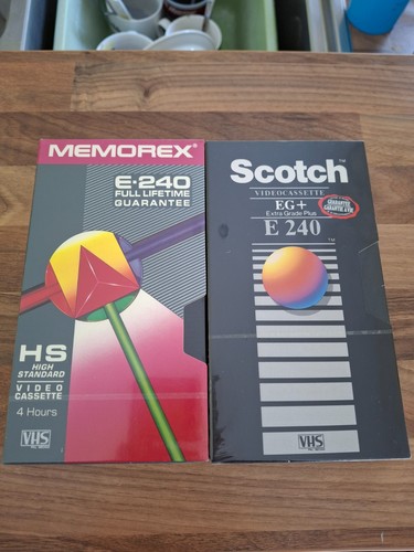 Brand new sealed - &, memorex