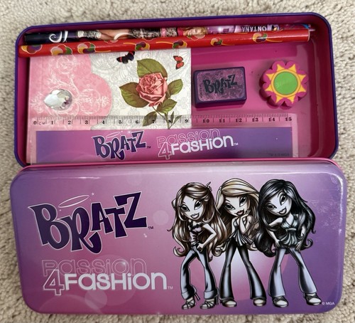 Bratz tin pencil case - bratz,