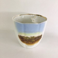 VINTAGE MOUSTACHE CHINA MUG FROM TRAMORE EB12JH