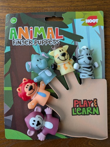 Hoot animal finger puppets - animal,
