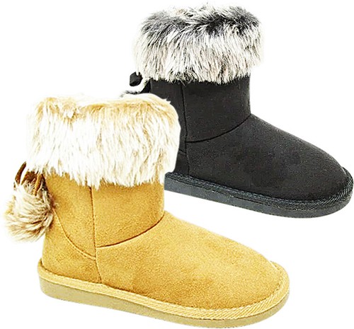 Girls womens flat winter snow - girls,